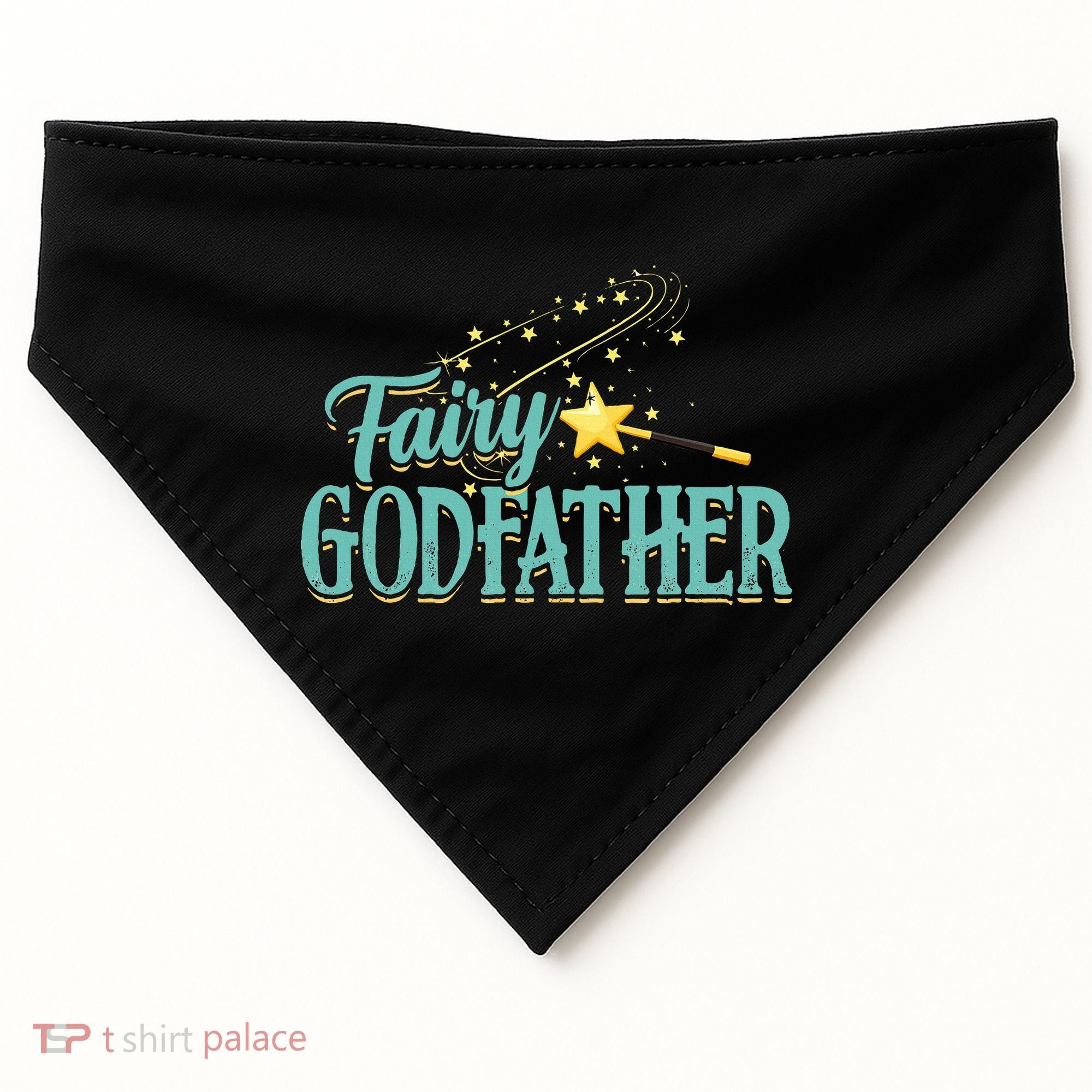 Fairy Godfather Magical Imaginary Being Fiction Fairy USA-Made Doggie Bandana
