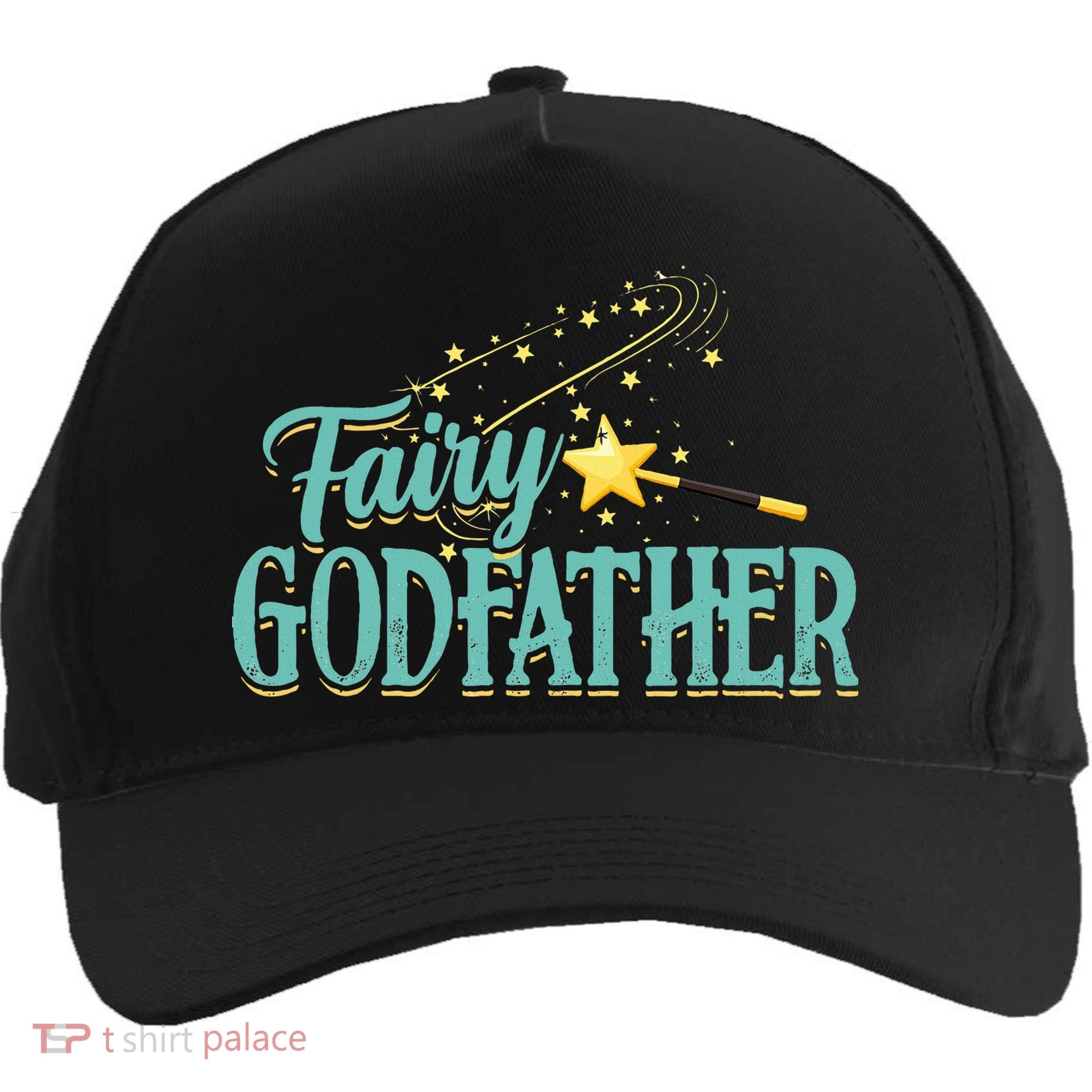 Fairy Godfather Magical Imaginary Being Fiction Fairy Five-Panel Snapback Cap