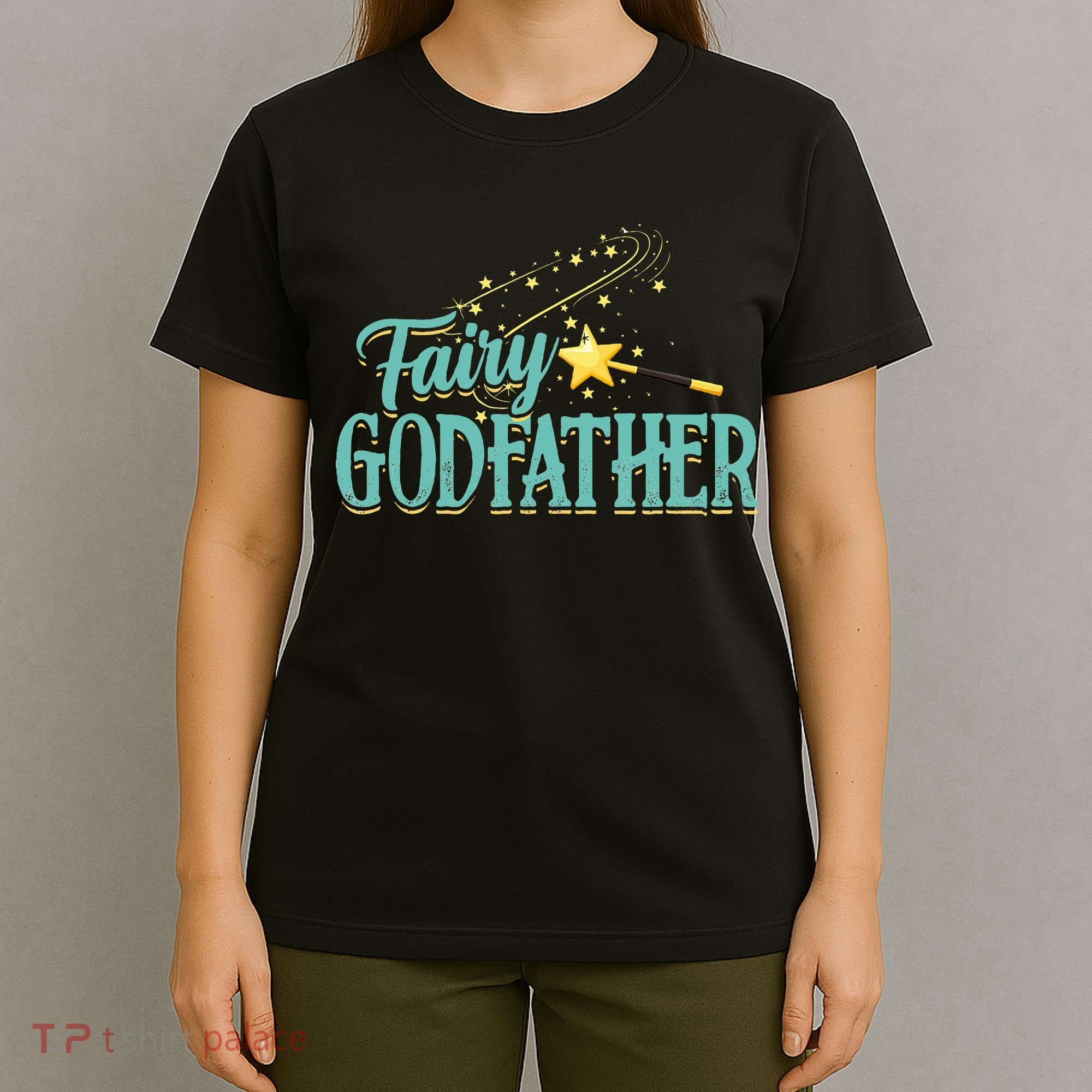 Fairy Godfather Magical Imaginary Being Fiction Fairy T-Shirt