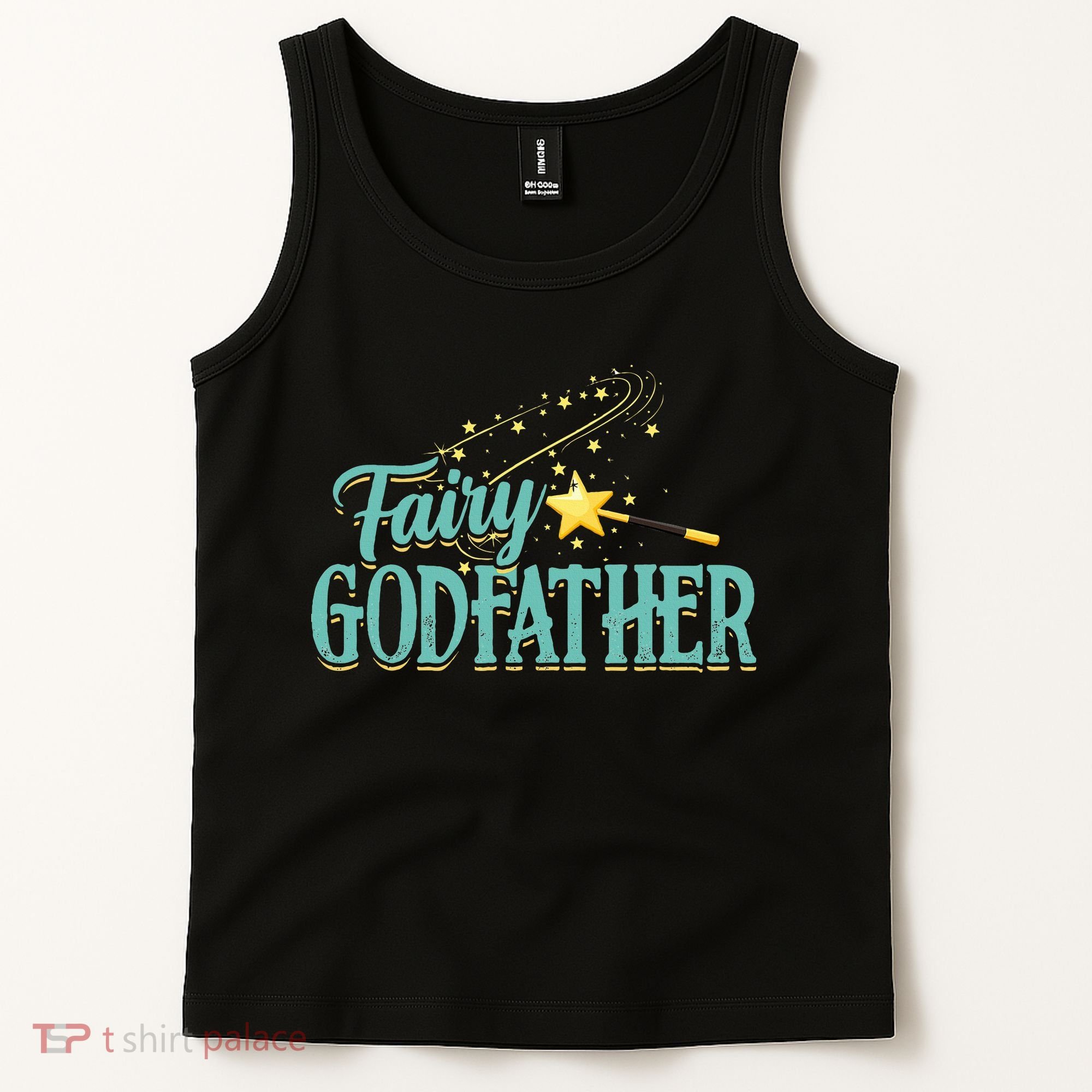 Fairy Godfather Magical Imaginary Being Fiction Fairy Tank Top