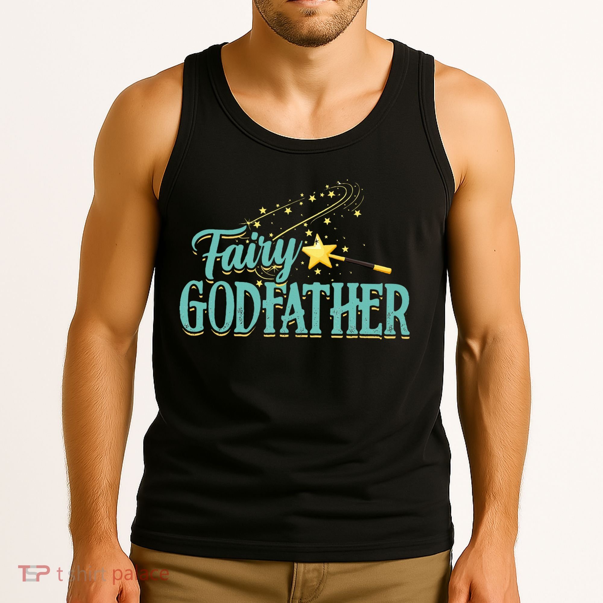 Fairy Godfather Magical Imaginary Being Fiction Fairy Tank Top