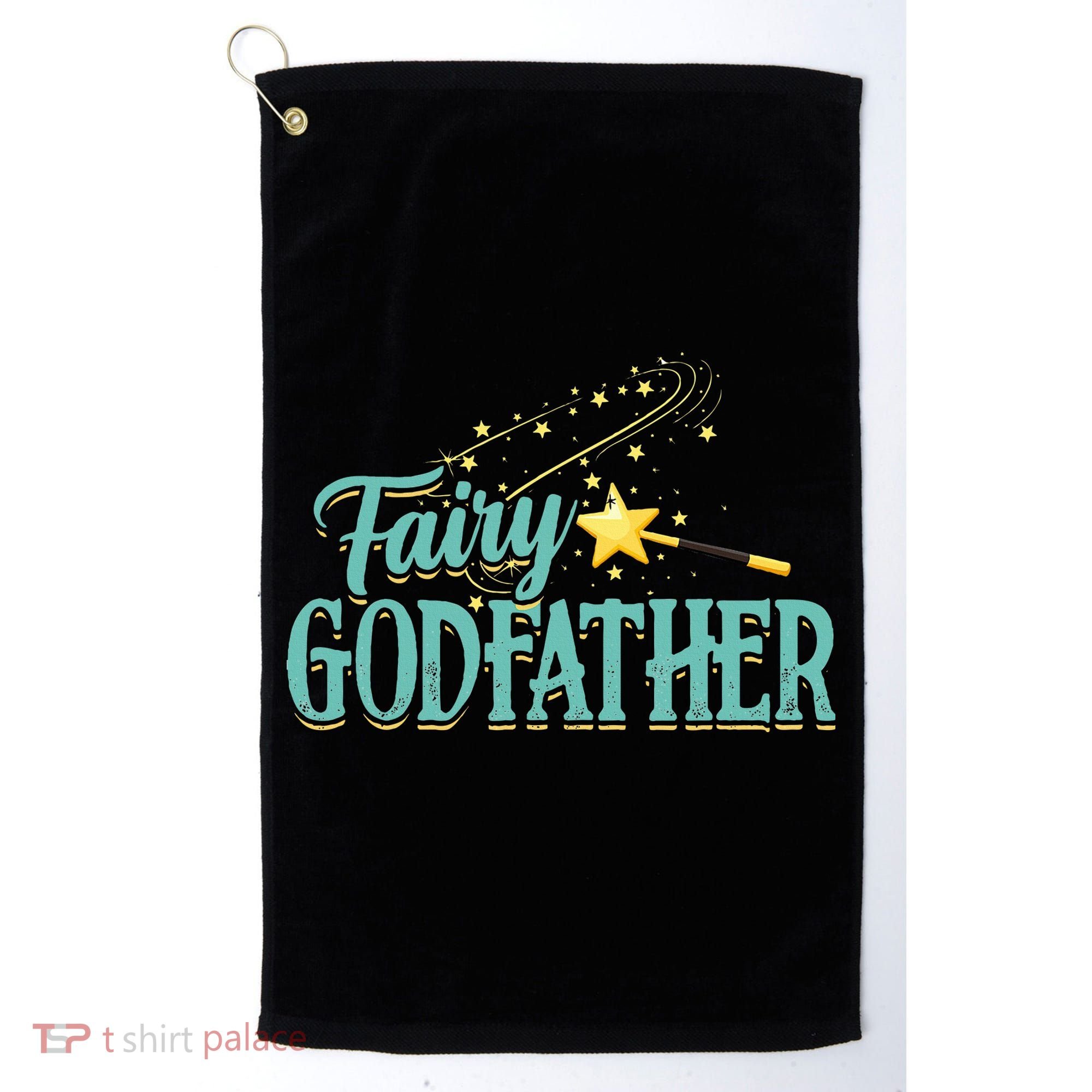 Fairy Godfather Magical Imaginary Being Fiction Fairy Golf Towel