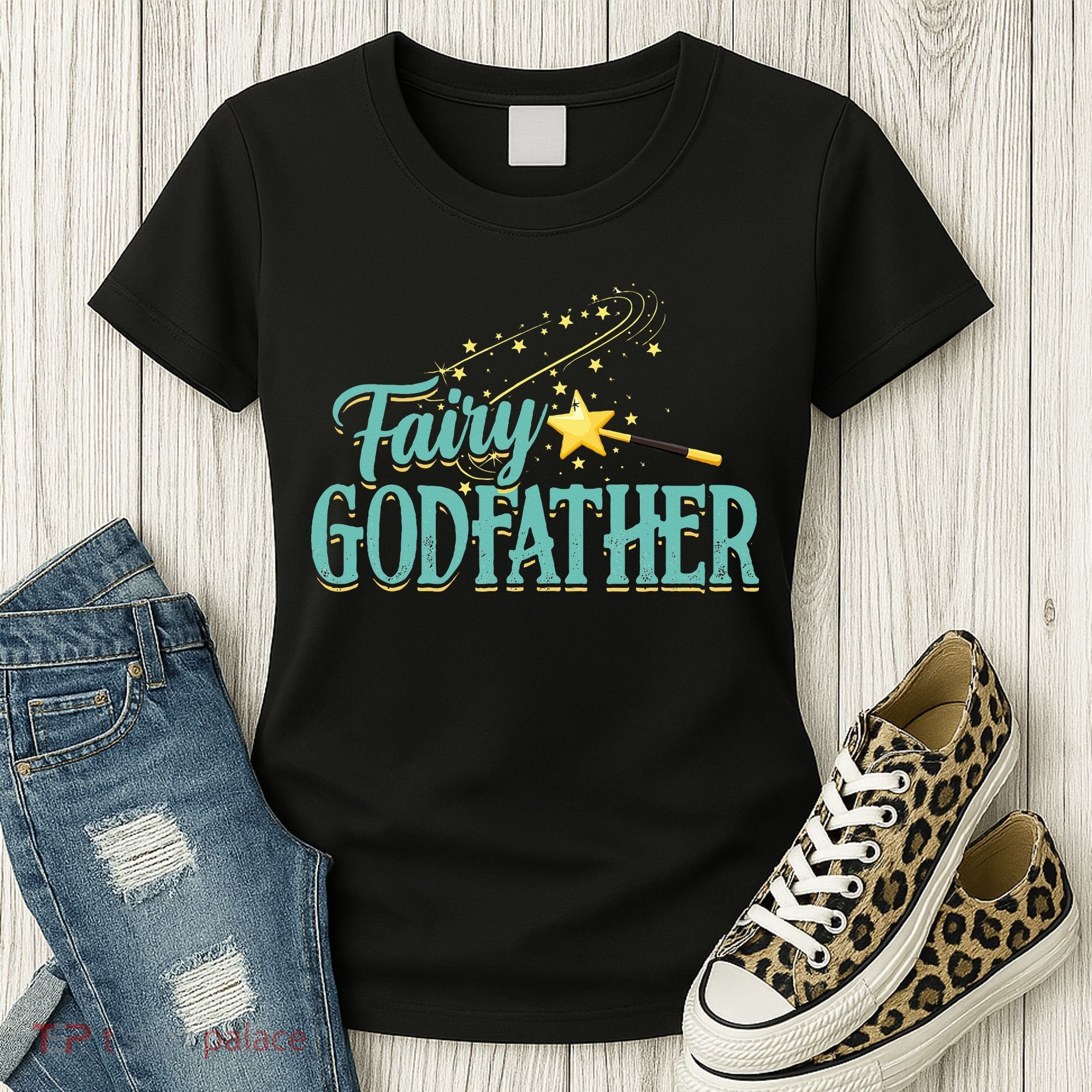 Fairy Godfather Magical Imaginary Being Fiction Fairy Women's T-Shirt
