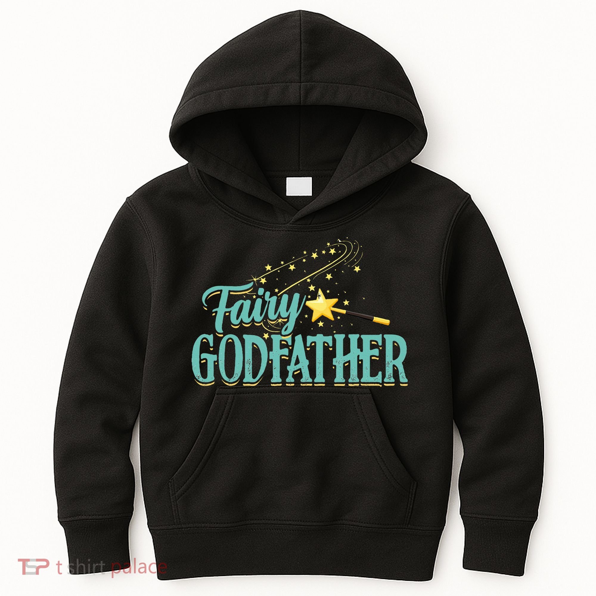 Fairy Godfather Magical Imaginary Being Fiction Fairy Kids Hoodie