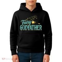 Fairy Godfather Magical Imaginary Being Fiction Fairy Kids Hoodie thumb 4
