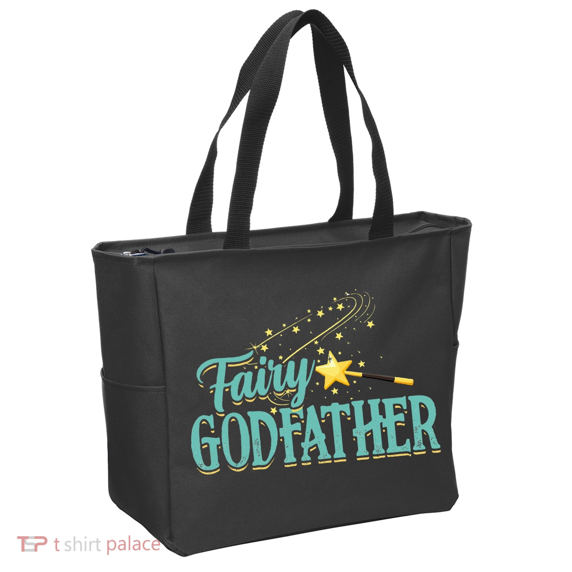 Fairy Godfather Magical Imaginary Being Fiction Fairy Tote Bag