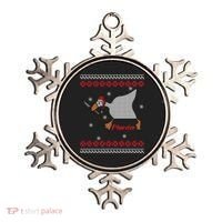 Funny Goose Murder For Xmas Ornament thumb 0