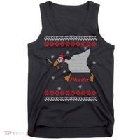 Funny Goose Murder For Xmas Tank Top thumb 0