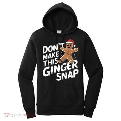 Fun Gingerbread Man Christmas & Women Graphic Women's Hoodie