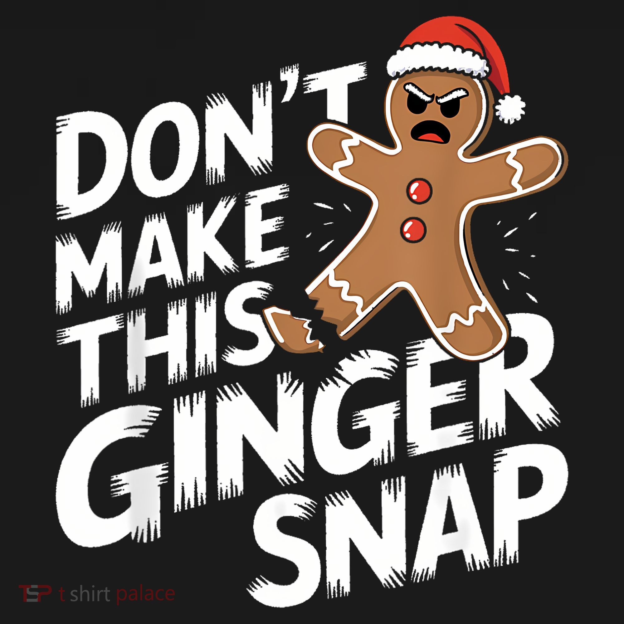 Fun Gingerbread Man Christmas & Women Graphic Mousepad