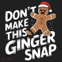 Fun Gingerbread Man Christmas & Women Graphic Golf Towel thumb 3