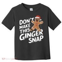 Fun Gingerbread Man Christmas & Women Graphic Toddler T-Shirt thumb 0