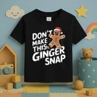 Fun Gingerbread Man Christmas & Women Graphic Toddler T-Shirt thumb 3