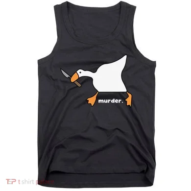 Funny Goose Murder Tank Top