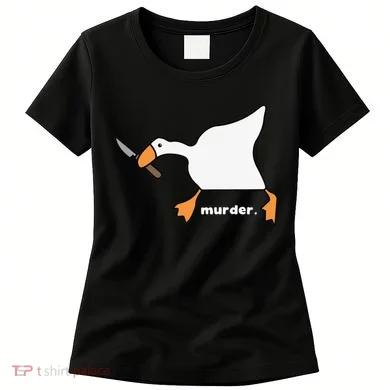Funny Goose Murder Women's T-Shirt