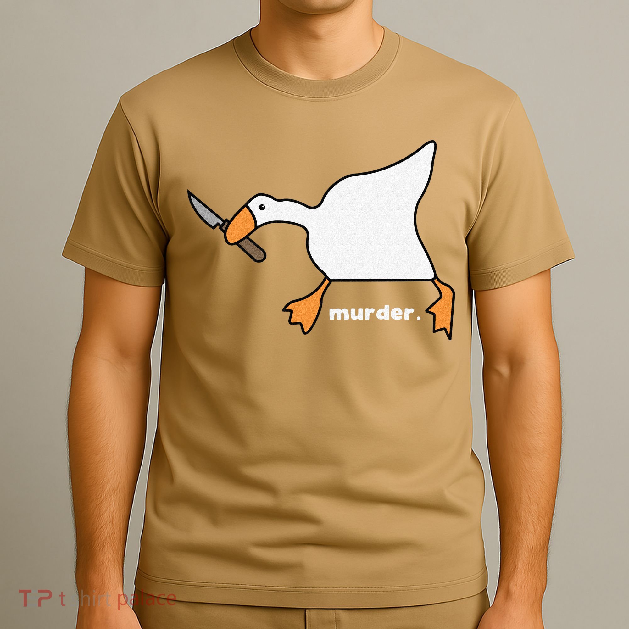 Funny Goose Murder T-Shirt