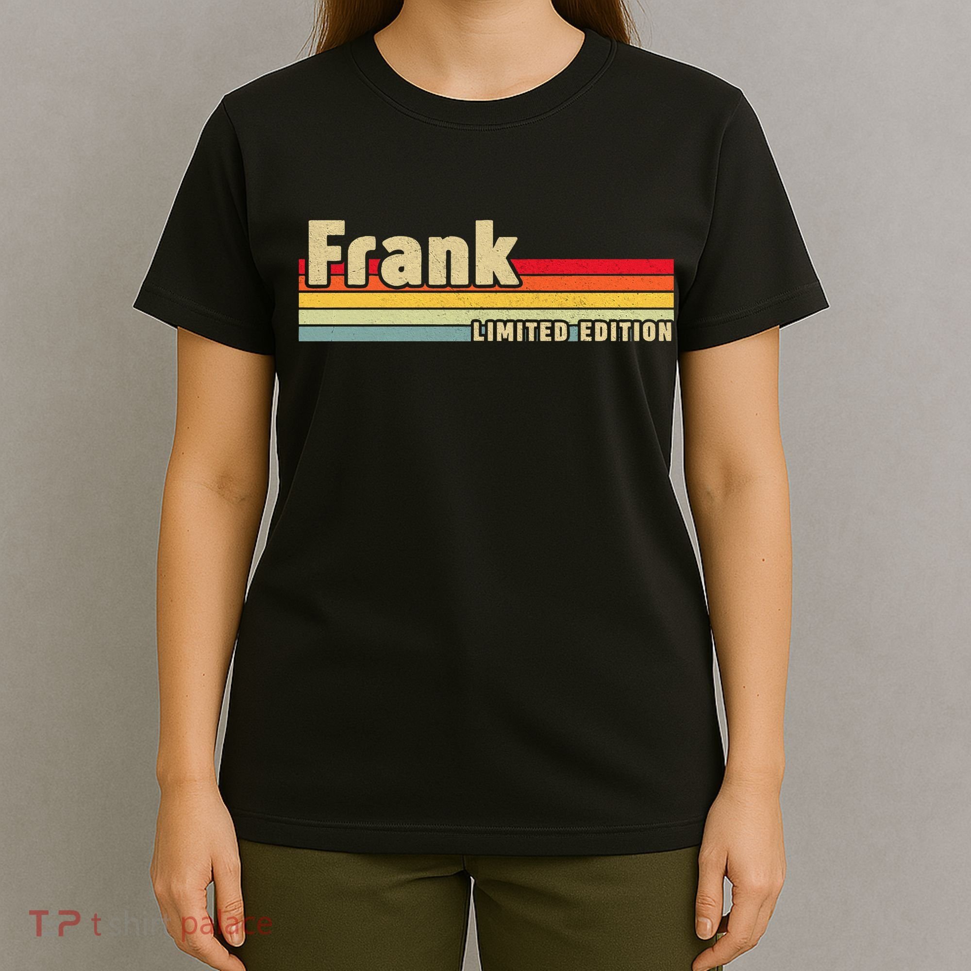 Frank Gift Name Personalized Birthday Funny Christmas T-Shirt