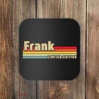 Frank Gift Name Personalized Birthday Funny Christmas Coaster thumb 0