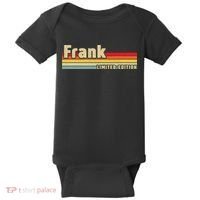 Frank Gift Name Personalized Birthday Funny Christmas Baby Bodysuit thumb 0