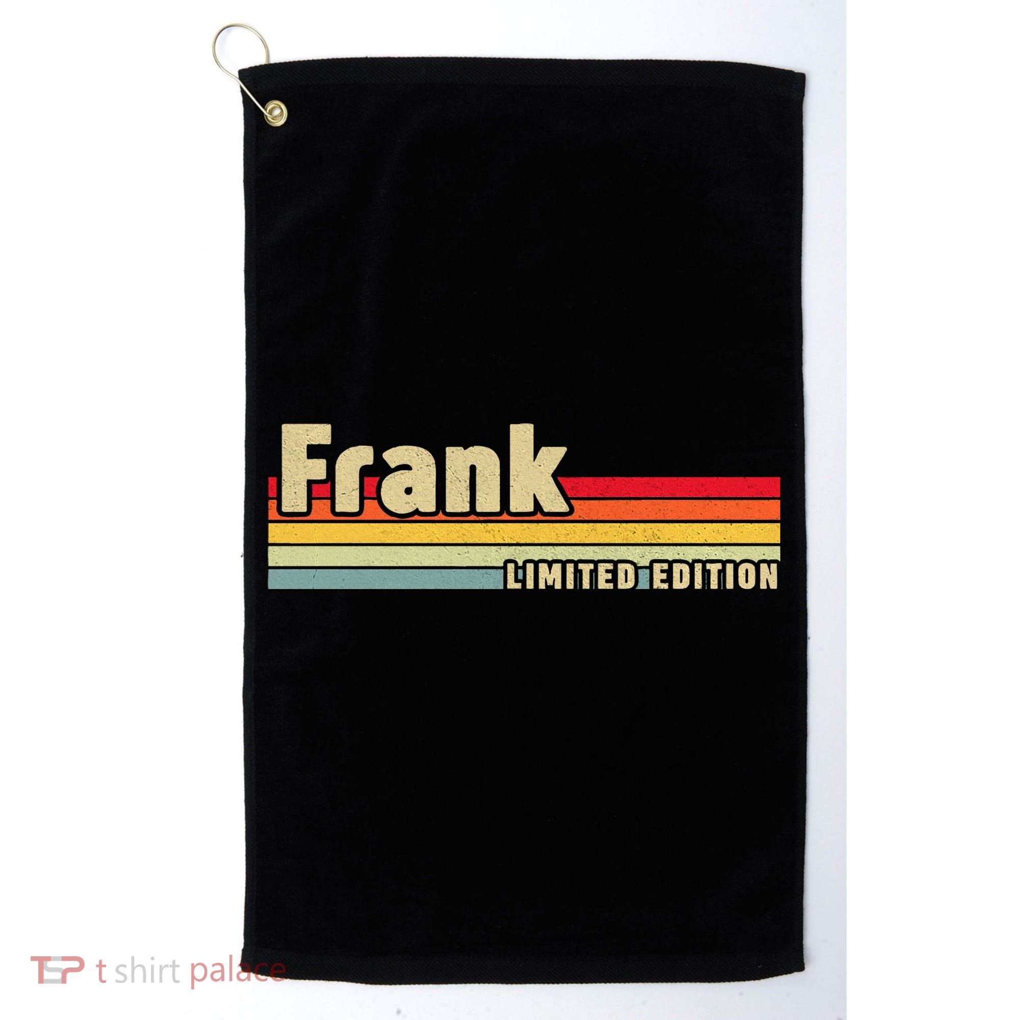 Frank Gift Name Personalized Birthday Funny Christmas Golf Towel