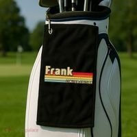 Frank Gift Name Personalized Birthday Funny Christmas Golf Towel thumb 2