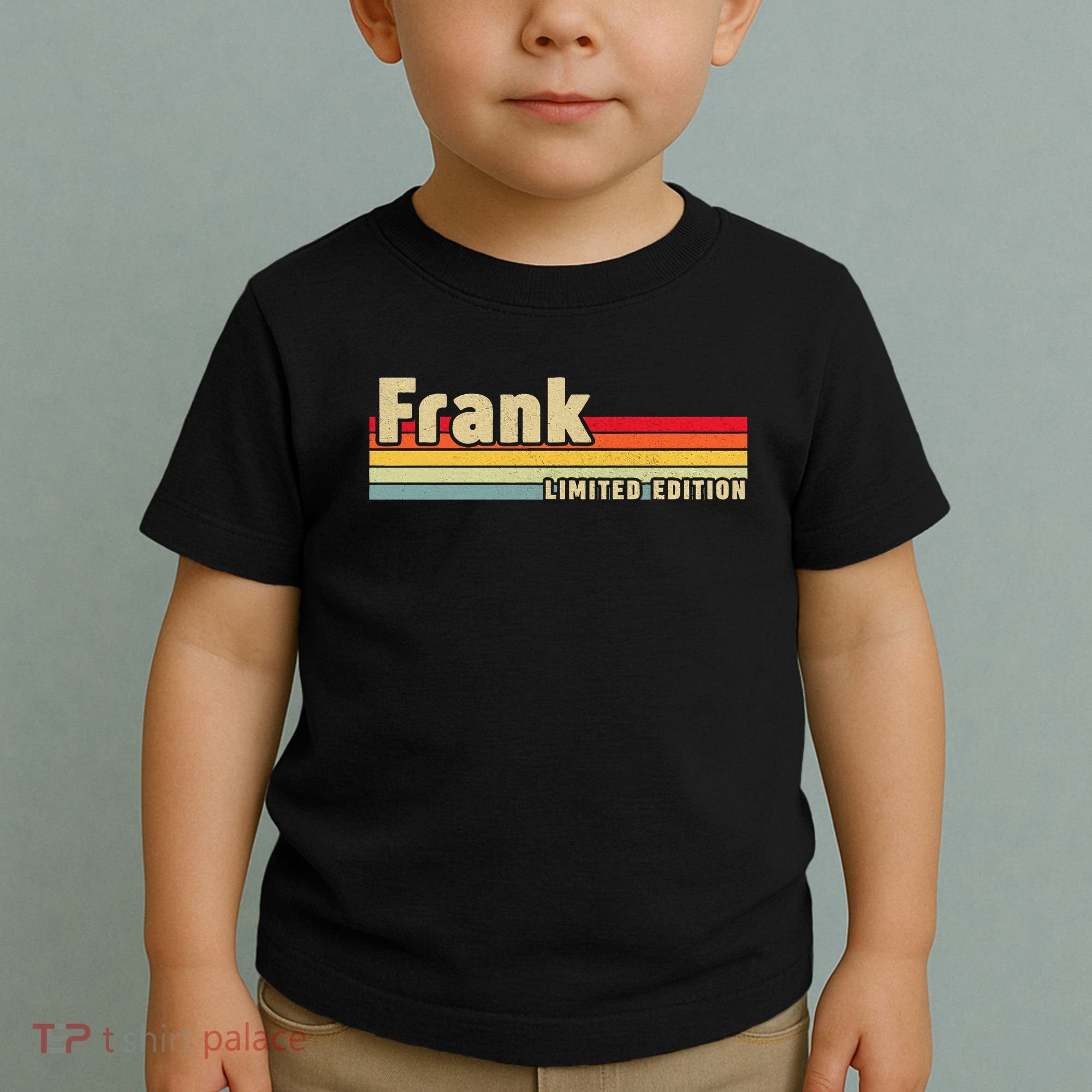 Frank Gift Name Personalized Birthday Funny Christmas Toddler T-Shirt