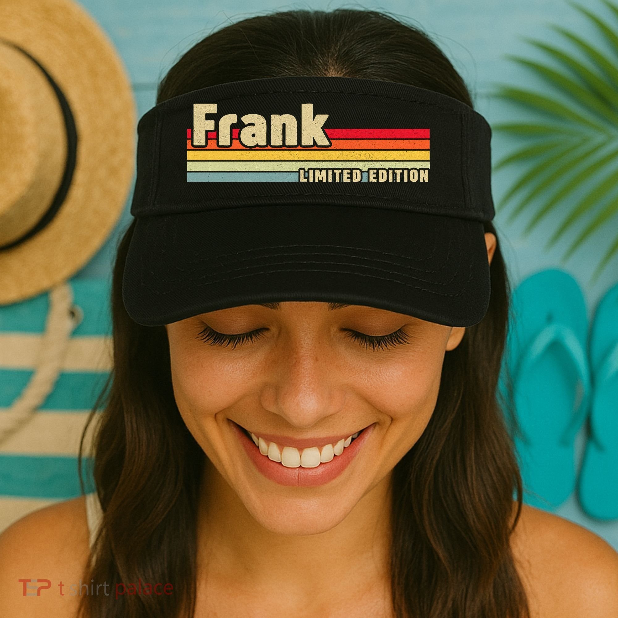 Frank Gift Name Personalized Birthday Funny Christmas Visor