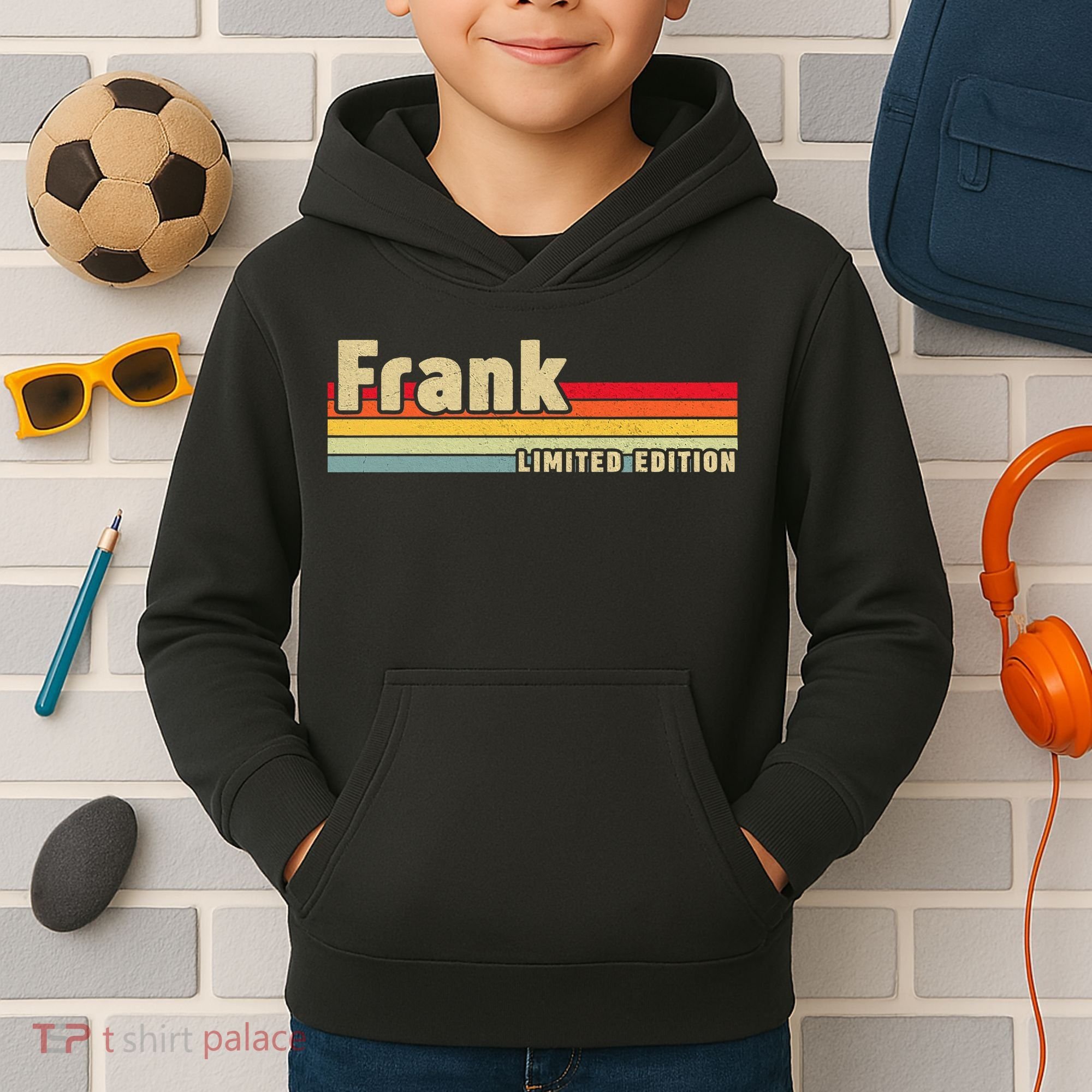 Frank Gift Name Personalized Birthday Funny Christmas Kids Hoodie