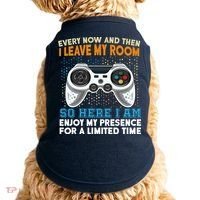 Funny Gamer Nerd Gaming Doggie Tank thumb 0