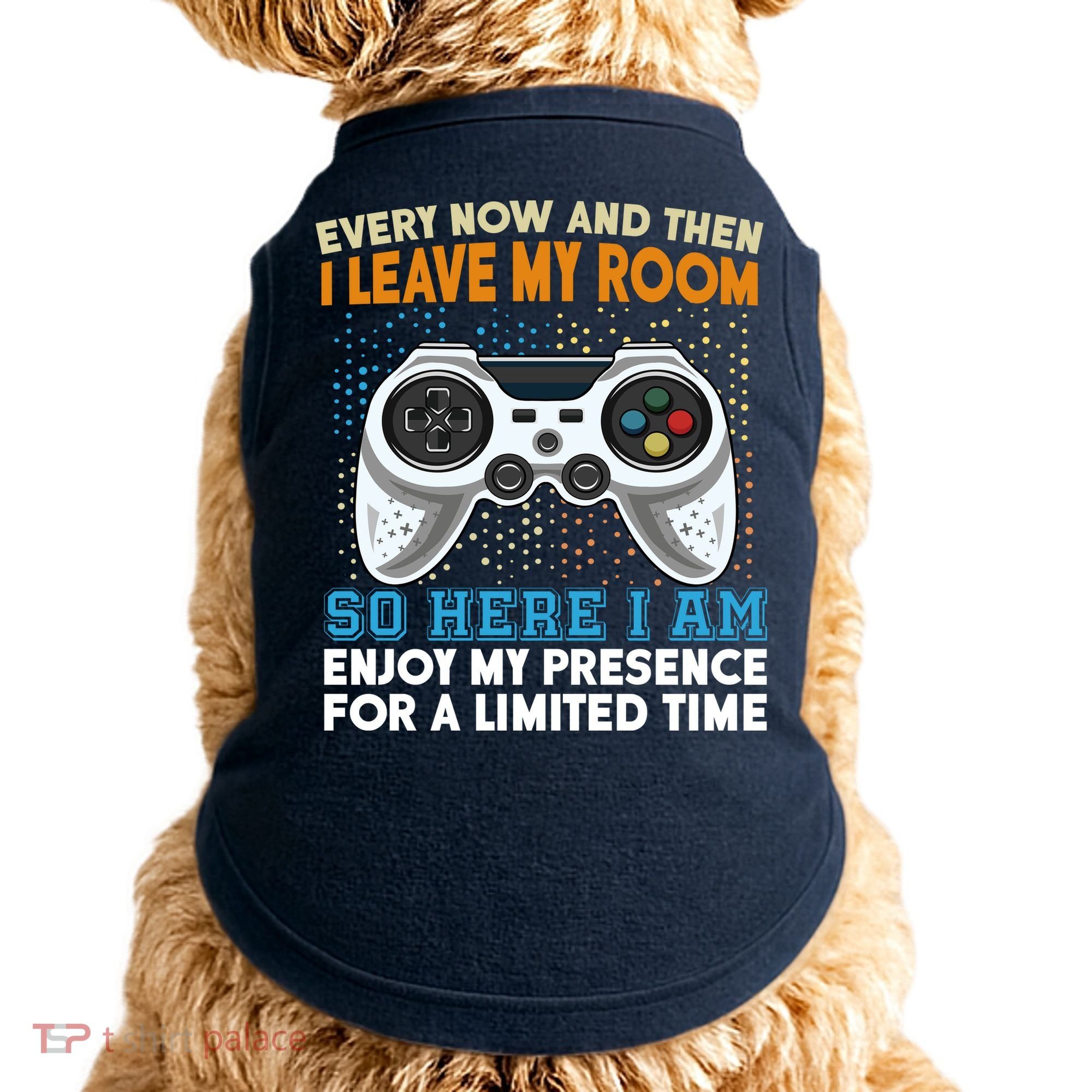 Funny Gamer Nerd Gaming Doggie Tank