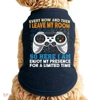 Funny Gamer Nerd Gaming Doggie Tank thumb 0