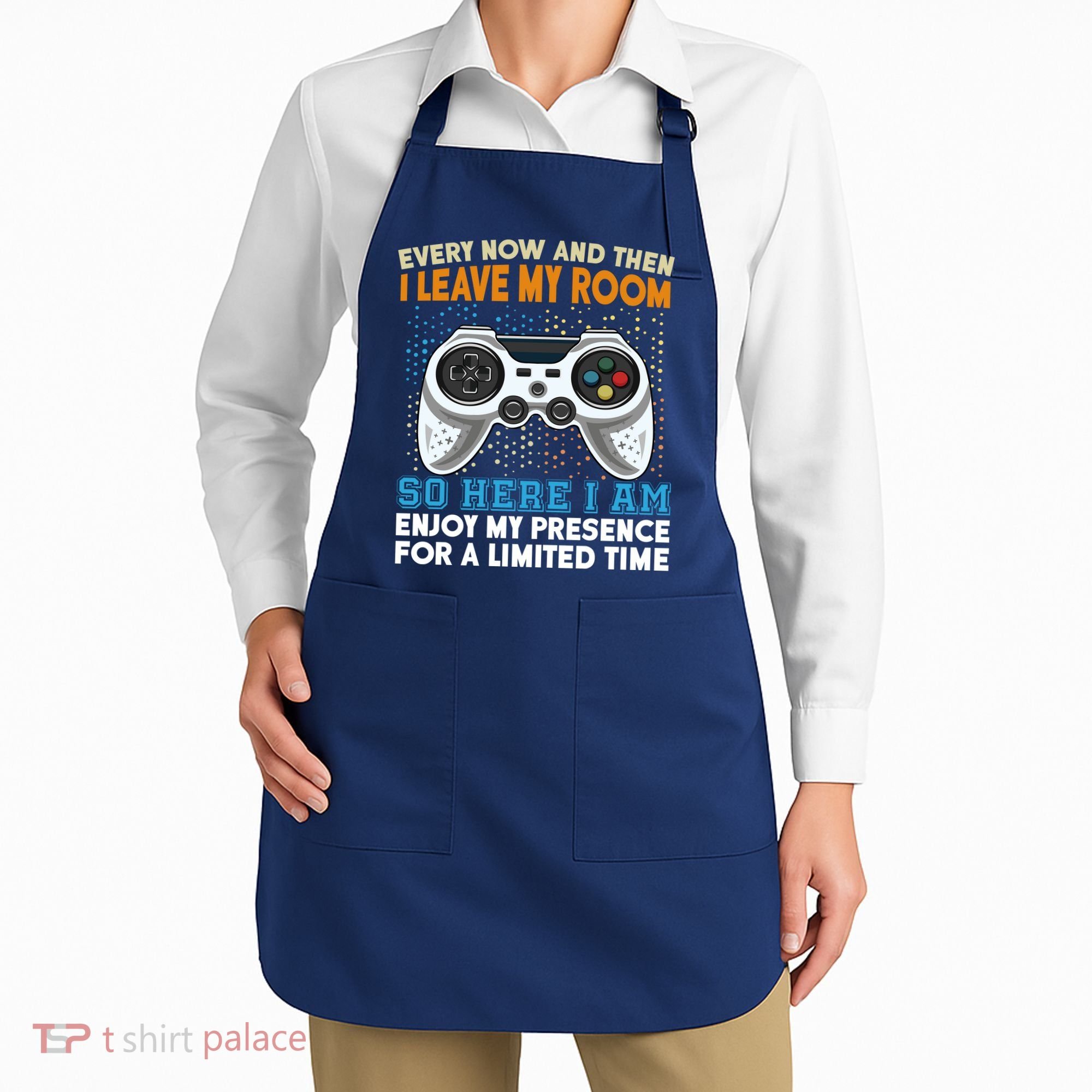 Funny Gamer Nerd Gaming Apron