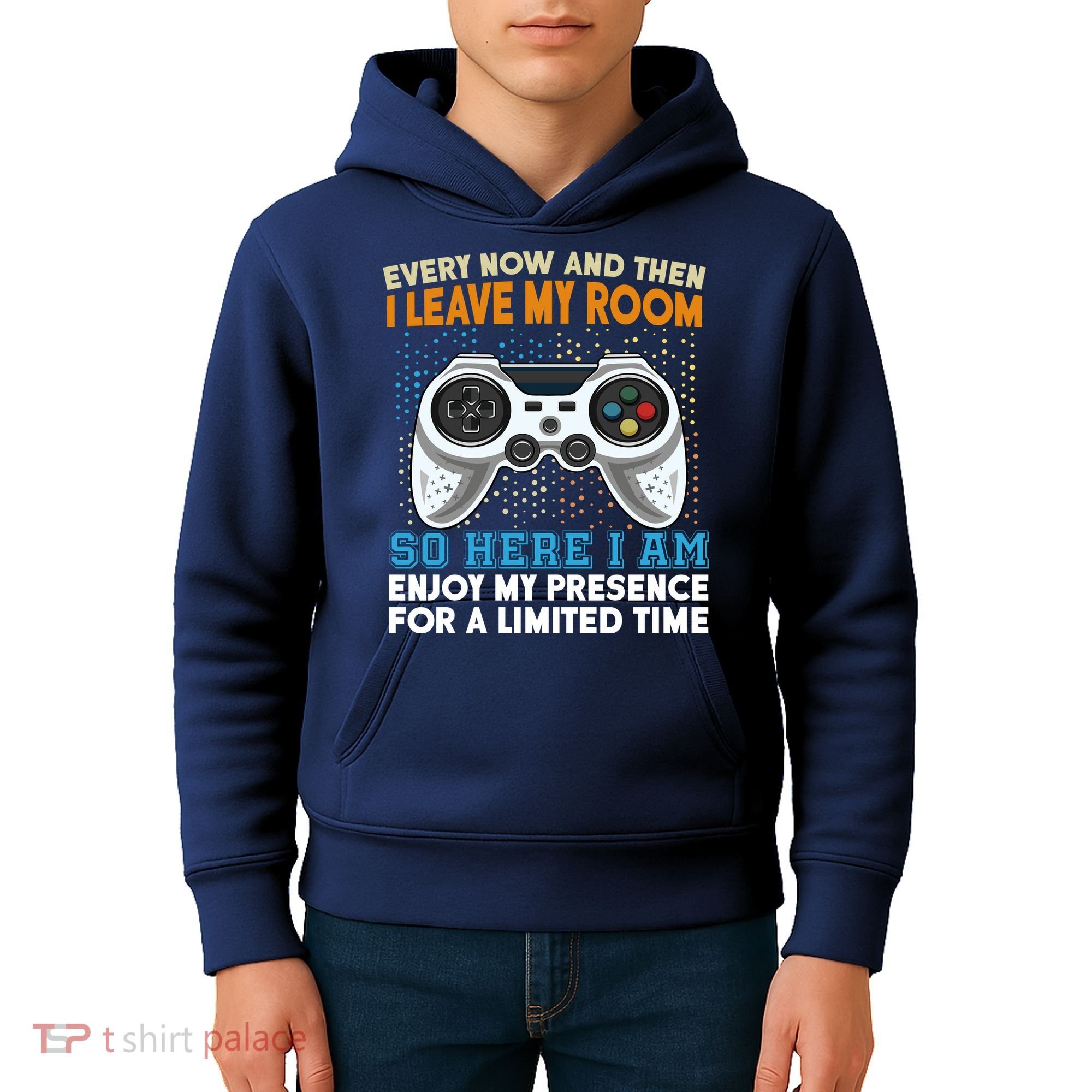 Funny Gamer Nerd Gaming Kids Hoodie