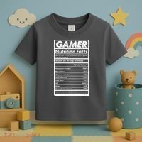 Funny Gamer Nutrition Facts Toddler T-Shirt thumb 3