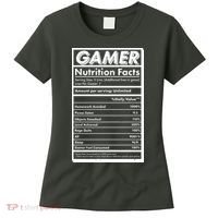 Funny Gamer Nutrition Facts Women's T-Shirt thumb 0