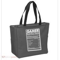 Funny Gamer Nutrition Facts Tote Bag thumb 2