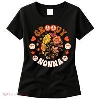 Funny Groovy Nonna Groovy Birthday Matching Birthday Party Women's T-Shirt thumb 0