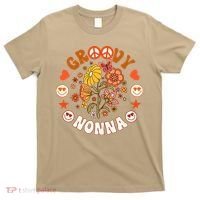Funny Groovy Nonna Groovy Birthday Matching Birthday Party T-Shirt thumb 0
