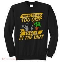 Funny Gardening Old People Flower Gardener Sweatshirt thumb 0