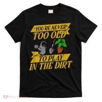 Funny Gardening Old People Flower Gardener T-Shirt thumb 0