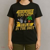 Funny Gardening Old People Flower Gardener T-Shirt thumb 4