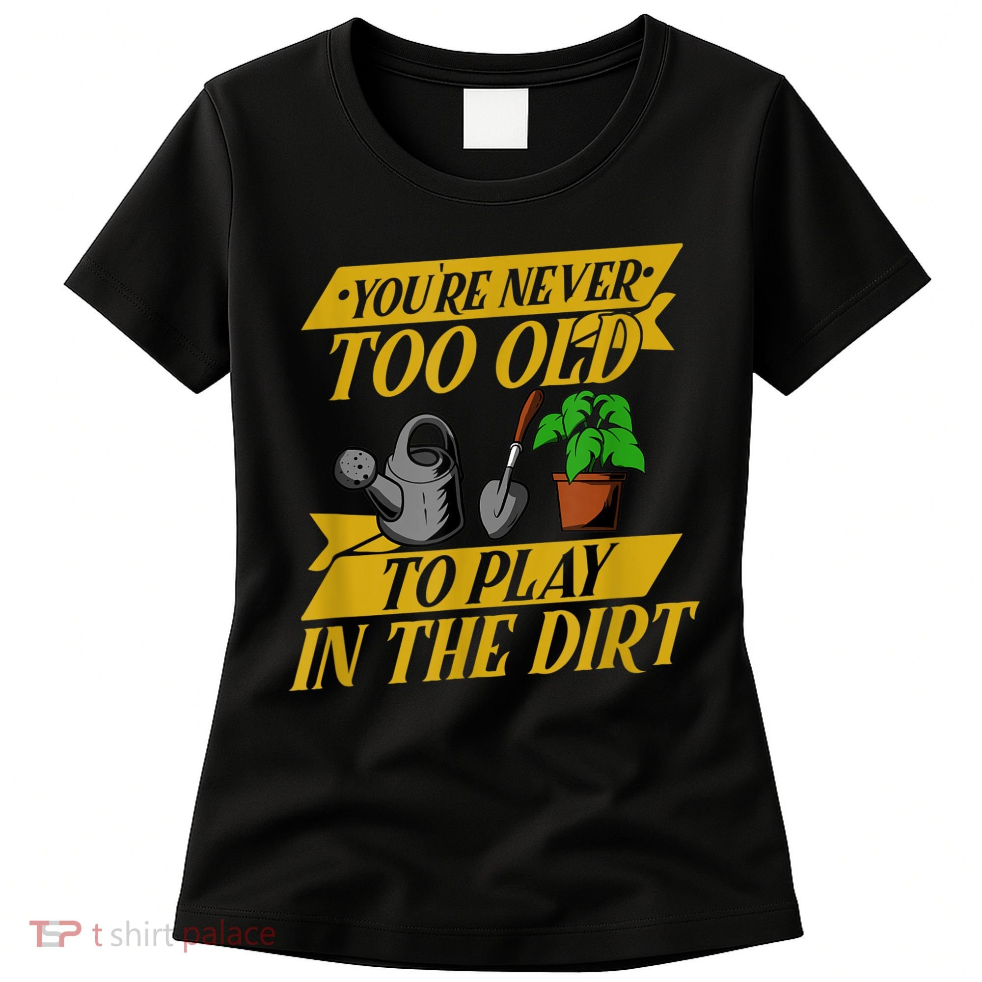 Funny Gardening Old People Flower Gardener Women's T-Shirt