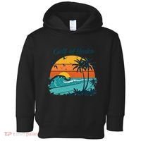 Funny Gulf Of Mexico Beach Palms Summer Vacation Toddler Hoodie thumb 0