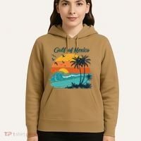 Funny Gulf Of Mexico Beach Palms Summer Vacation Hoodie thumb 5
