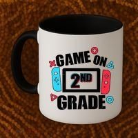 Funny Game On 2nd Second Grade Coffee Mug thumb 2