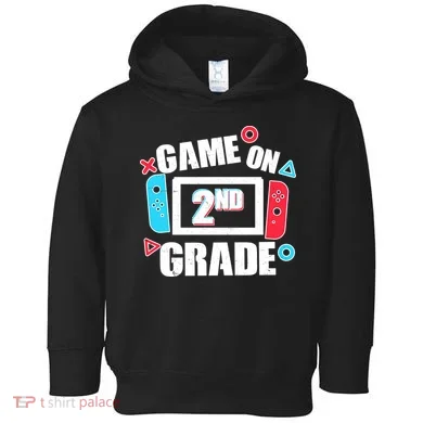 Funny Game On 2nd Second Grade Toddler Hoodie