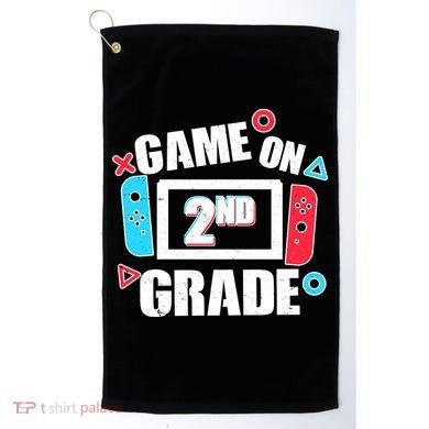 Funny Game On 2nd Second Grade Golf Towel