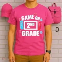 Funny Game On 2nd Second Grade T-Shirt thumb 6