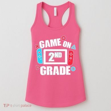 Funny Game On 2nd Second Grade Women's Tank Top