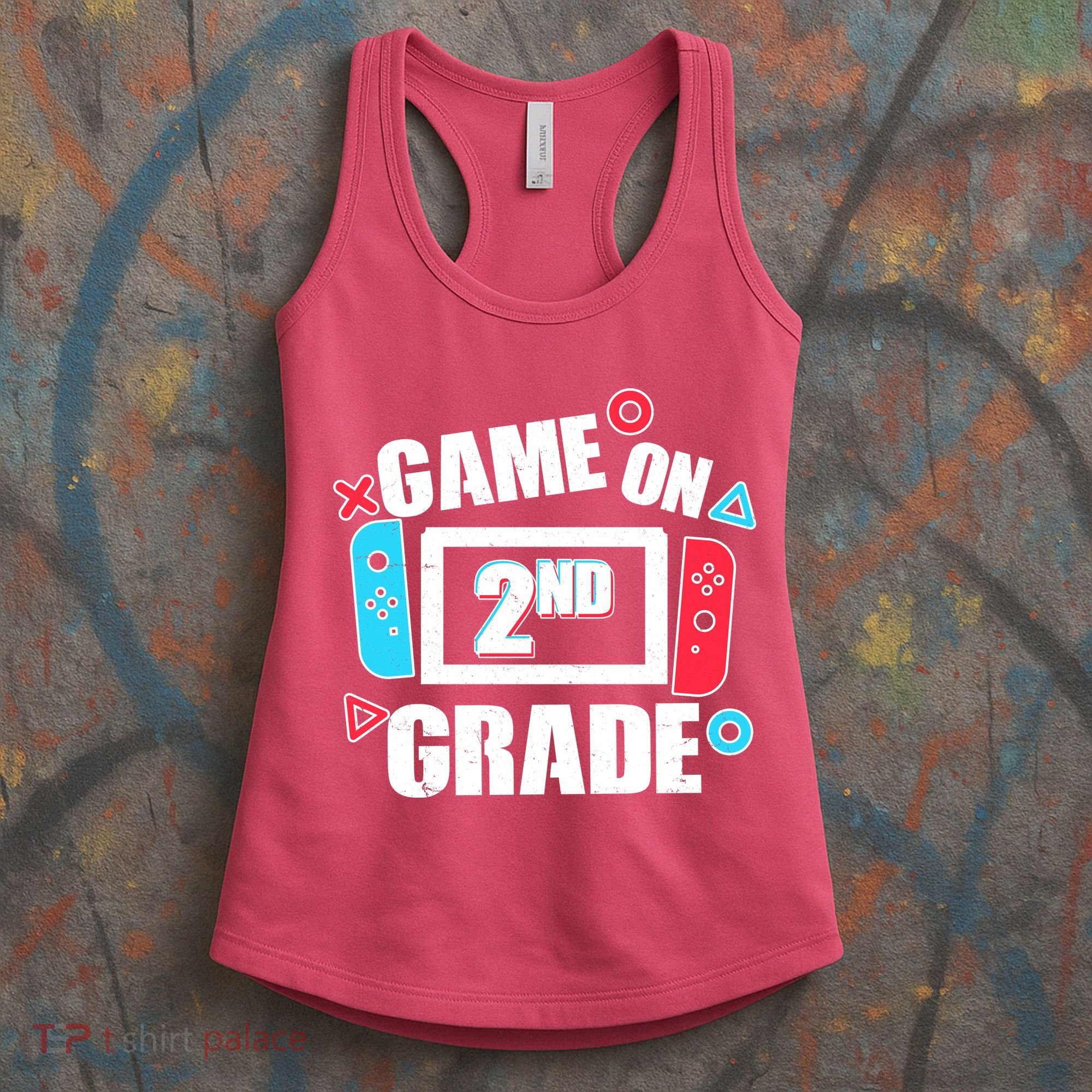 Funny Game On 2nd Second Grade Women's Tank Top